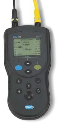 HQ40d Dual-Input Multi-Parameter Meter Plug-and-Play with any Two IntelliCAL Probes!