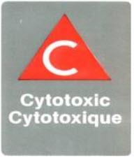 Cytotoxic Sharps Container (red) Cytotoxic