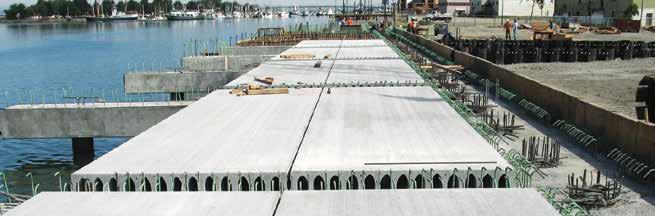 With the world s largest span up to 0m/65ft Spancrete Hollowcore has incredible benefits that give builders the advantage