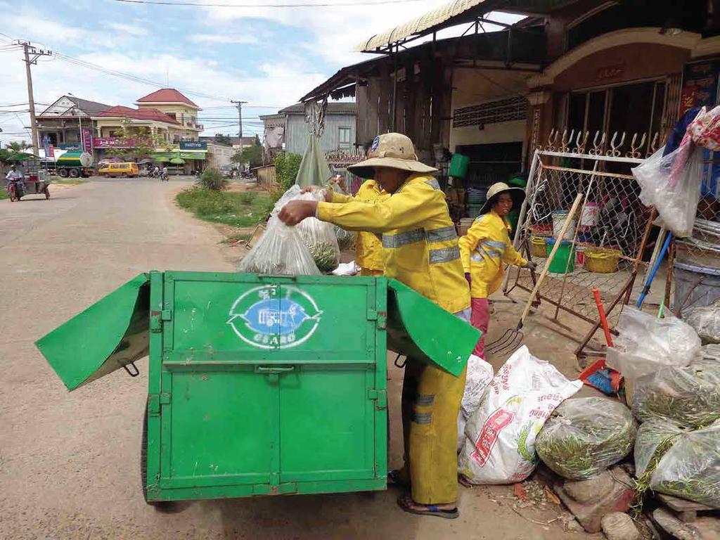 Informal sector engagement helps to achieve wider community change. The informal sector has an integral role in waste collection and recycling in many cities in low- and middle-income countries.