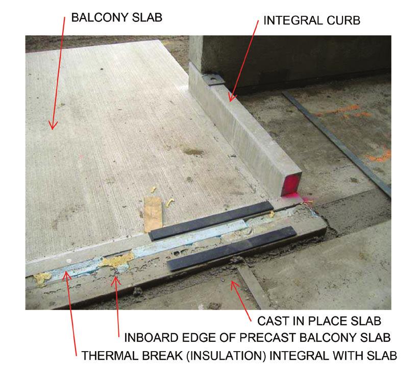 CHAPTER 4 Performance Criteria Precast balcony slab, with integrated