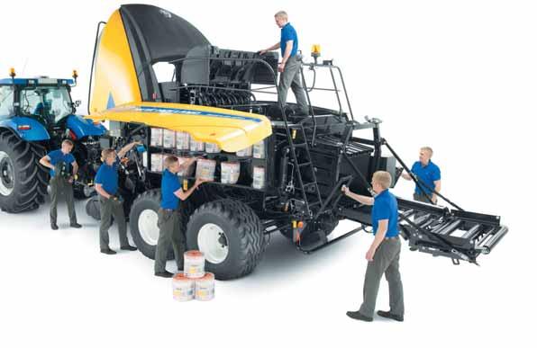 20 21 SERVICE AND BEYOND THE PRODUCT 360 BIGBALER The new BigBaler has been designed for the ultimate in ease of daily maintenance.