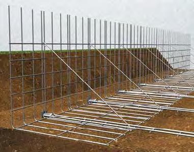Wire Walls Wire Walls provide fast, flexible embankment