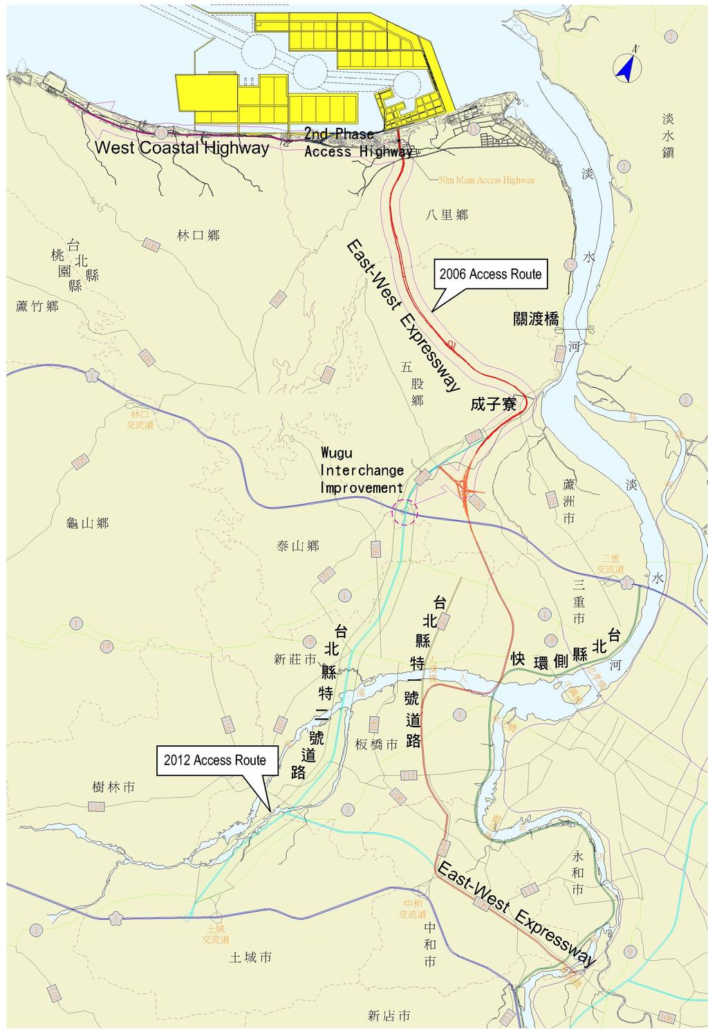 d. The estimated completion date of the improvement work of Wu-gu