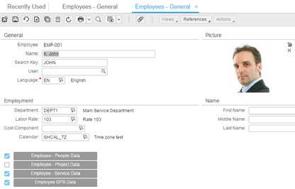 User Settings Adding Employee Picture From Infor LN 10.4 onwards, a picture of the employee can also be added to the Employees General (tccom0101m000) session.