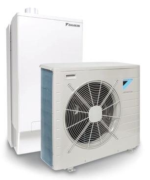 High Temperature Split system Daikin Altherma High Temperature (HT) air-to-water heat pump is the ideal solution for refurbishment and renovation projects.