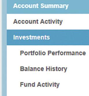 .. section of the home page, click the Manage Investments button.