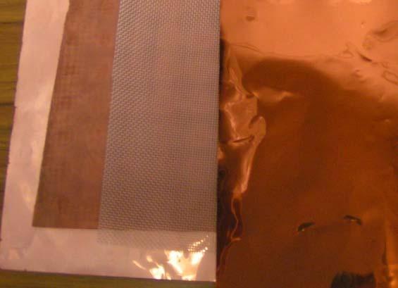 1cm; 8 grams Copper Mesh: 4 grams Nylon