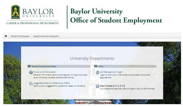 Request Departmental Access Click on University Departments Click on Forms and Information NGWeb