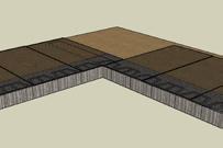 inside curve geogrid placement The first layer of SRW geogrid should extend past the corner a distance which equals the height of the retaining