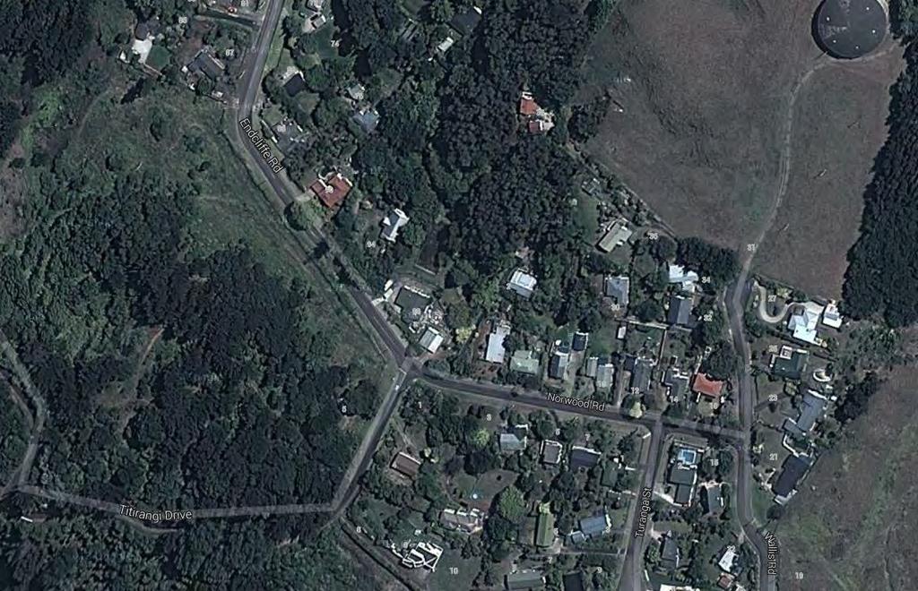 Titirangi Dr Diagram 90 ALL SIGNAGE IS TO BE