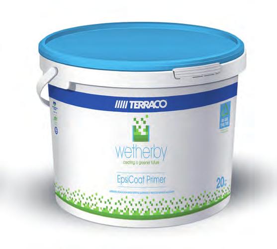 6.2 Wetherby Epsicoat Stain Wetherby EpsiCoat Stain is a ready mixed pigmented coating designed for application as a topcoat for Wetherby EpsiCoat Silicone, EpsiCoat Acrylic and EpsiCoat Mineral