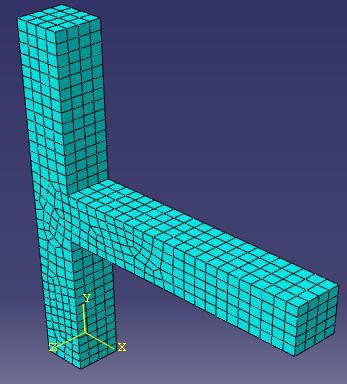 94 7.7 MESHING ABAQUS/CAE provides with a variety of tools for controlling mesh characteristics.