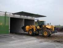 Batch type digesters Operation: Feed Digestate Remove Feedstock: Biowaste, grass cutting, solid manure and