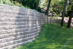 Landscape designs are often more attractive when they include smaller, terraced, or in-wall planters