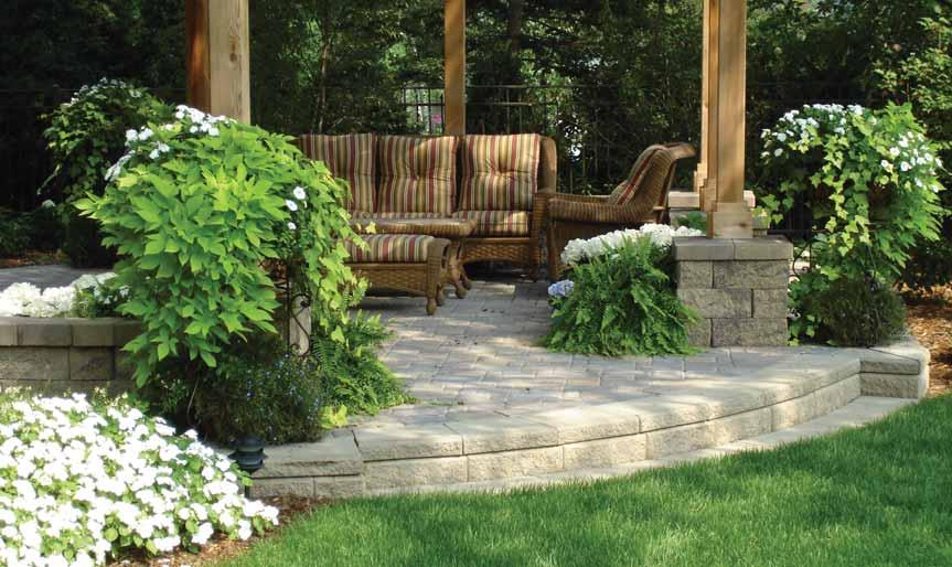 Expand Your Outdoor Living Room Enhance the beauty of your home with Allan Block.