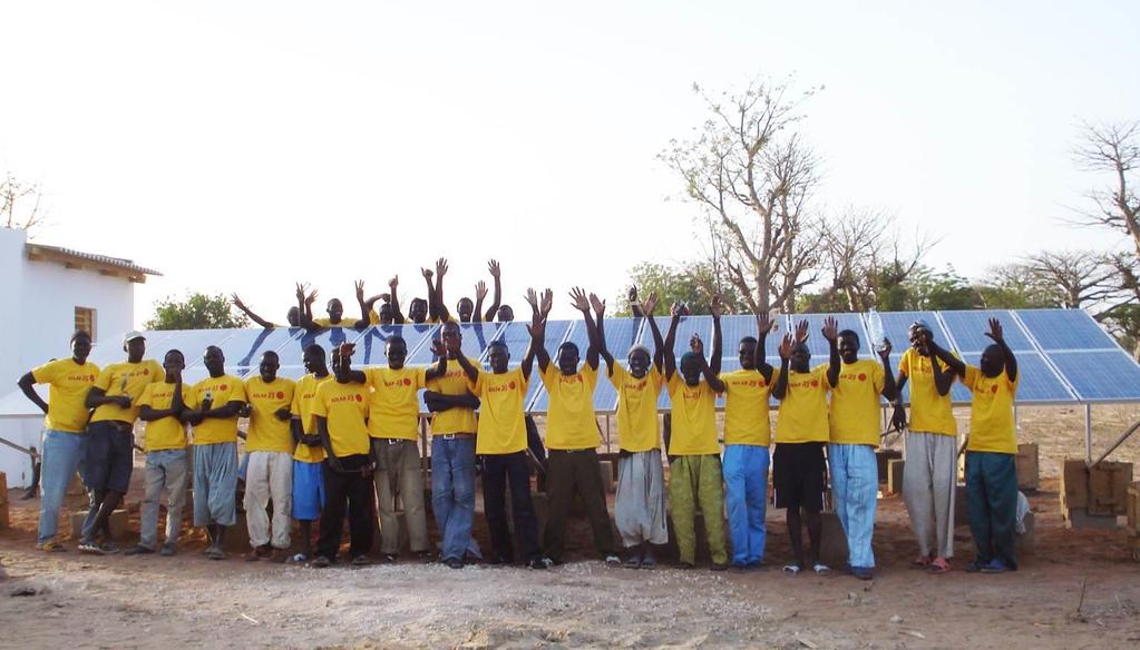 Impressions from Ndelle, Senegal (3) Since 2008, based on the good experience with Ndelle village, SOLAR23 and its