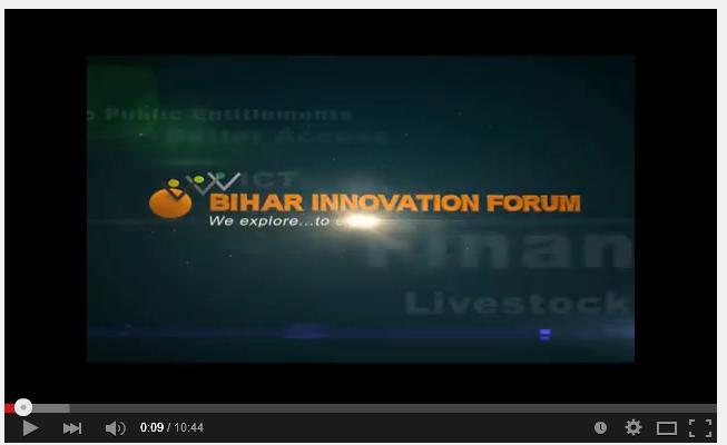 SAFANSI TA supported organizing the 2nd Bihar Innovation Forum.