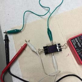 power a device or tested with a multimeter, which is what you will do.