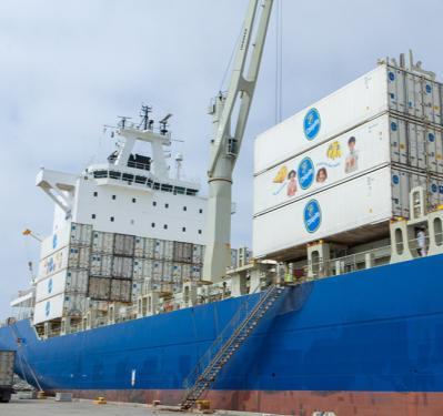 Niche Fruit Port Port customers (Chiquita & Del Monte) import