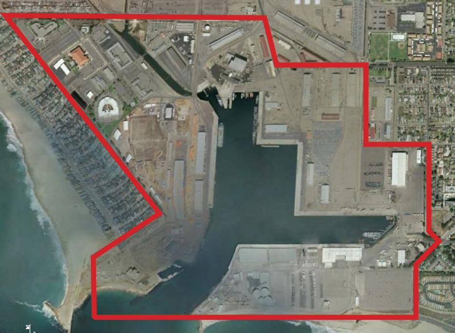 Port Infrastructure Main Channel Depth:35 FT 120 Acre Terminal 34 Acre Terminal (Joint Use) 130 Acre Navy 294 Acres