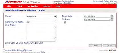 4 Schedule a Shipment 3.5 Track a Shipment 3.6 Cancel a Shipment 3.7 Order Supplies 2.