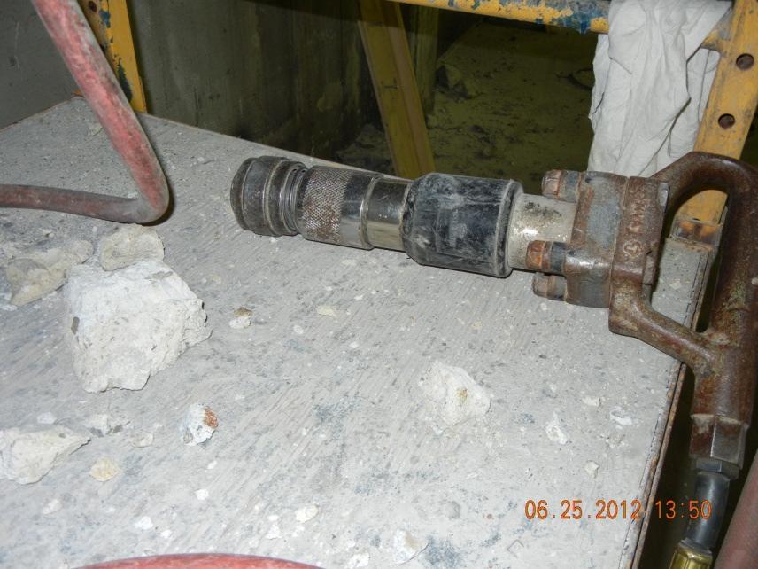 Repair of Corrosion Damage Proper tools Typically pneumatic