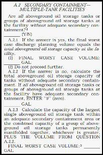 Response Planning Levels WCD Calculation (continued) Onshore Storage Facilities with Multiple Tanks If all aboveground storage If all ASTs have