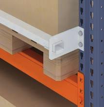 passageways Positioning profiles The pallet (not the load) stays in continuous contact with this profile when it is placed at