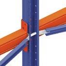 Horizontal bracing is placed as high as the vertical cross