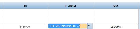 Edit Job or Labor Account Transfer Instructions How to edit a Job or Labor Account Transfer on a timecard: Edit Transfer Step 1 Access the employee s timecard via QuickFind or other Genie.