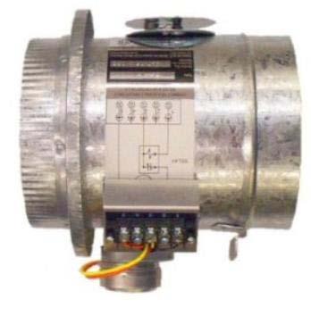 The damper may be gravity operated, motorized or spring