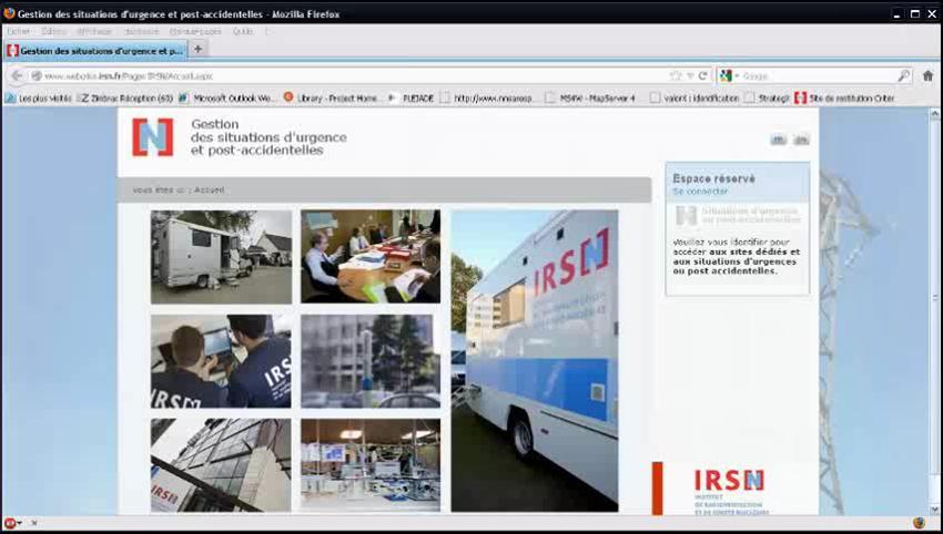 WebCrise A dedicated web site to broadcast the IRSN expertise