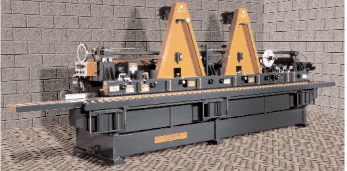 Moulding 2 operators Fletcher profiler that profiles all 4 sides Cycle time: 15 s