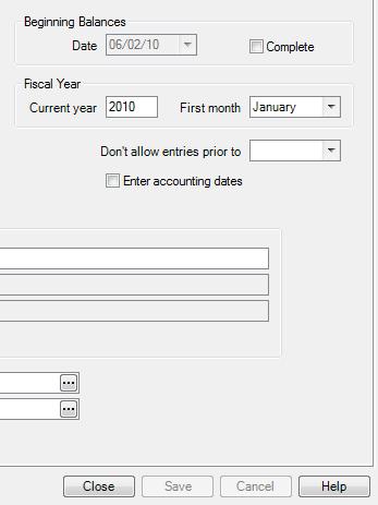 For example, if you want to start entering time and expenses as of May 1, you would specify April 30 as your beginning balance date.