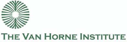 Introduction The Van Horne Institute is recognized within Canada and internationally as a leading institute of public policy, education, and research in