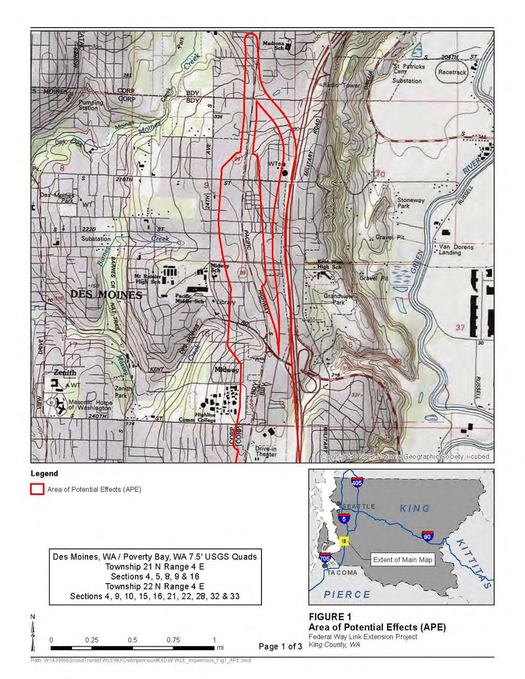 Federal Way Link Extension 6-4 Research Design for Archaeological Fieldwork March