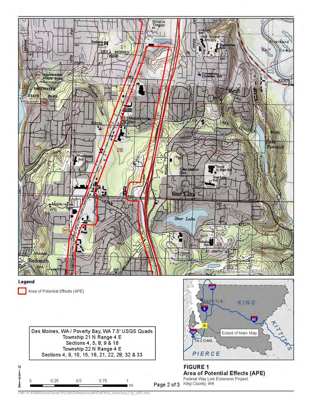 Federal Way Link Extension 6-5 Research Design for Archaeological Fieldwork March