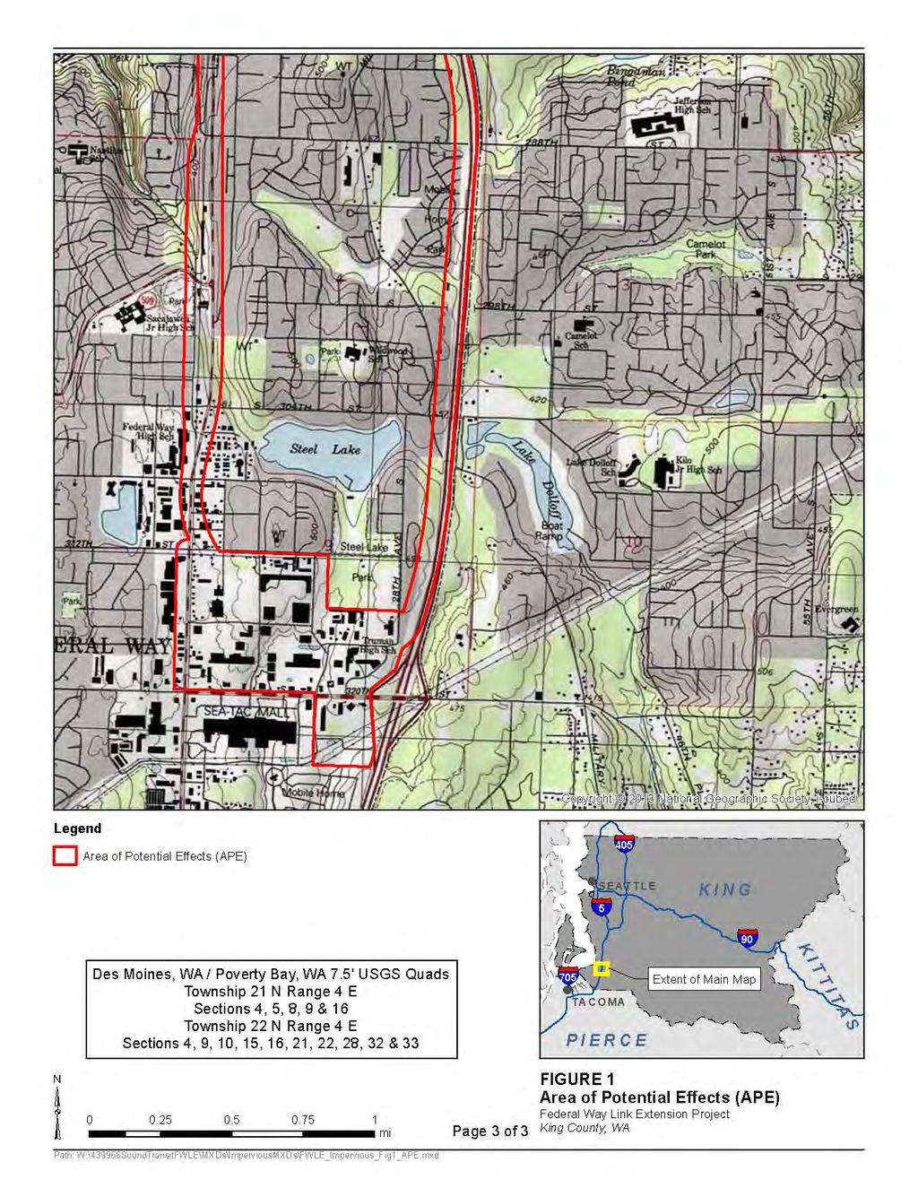 Federal Way Link Extension 6-6 Research Design for Archaeological Fieldwork March