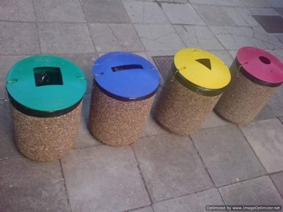 bins at the CTICC (Cape Town International Convention Centre) EcoLids at the UCT Campus