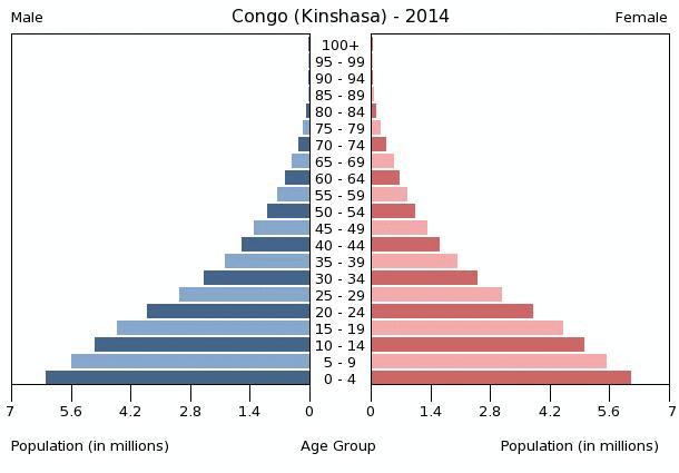 Population Pyramid: Congo How many