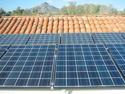 The color of the Solar Energy Device and associated components (i.e., electrical cabling, plumbing runs) must also be included.