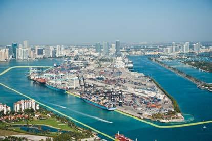 Florida Intermodal Projects PortMiami Deep Dredge Deepen the Port s existing channel and making PortMiami the only U.S.