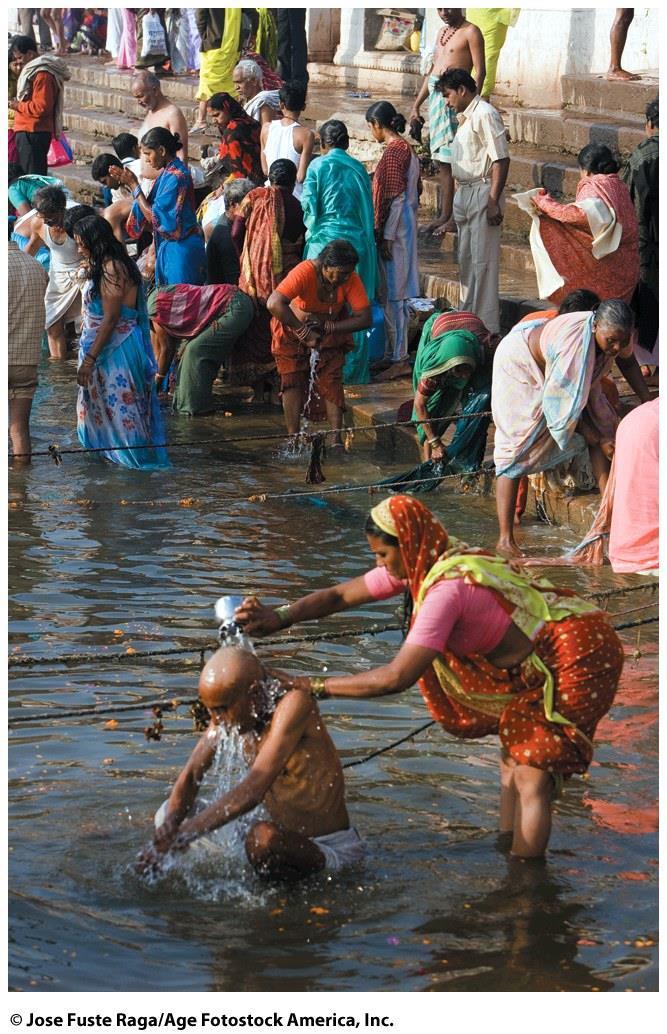 Water Pollution in Other Countries Ganges River, India Used for bathing and washing clothing Sewage and