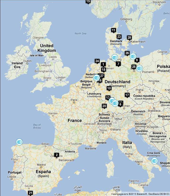 30 Power-to-Gas demonstration projects launched in Europe to date Power-to-Gas Applications Direct