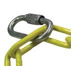 Part of the Salvo product line, the Salvo Barrier Chain can be used when door-mounted locks are not