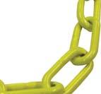 The Salvo Barrier Chain is ideal for applications where dock doors are left open.