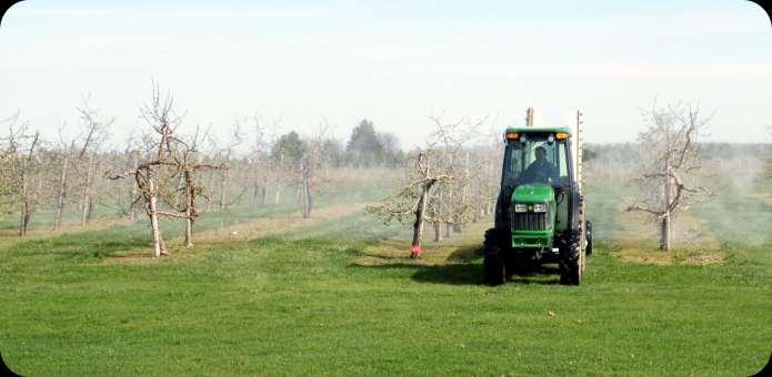 Crop-Adapted Spraying optimizing orchard pesticide rates Dr.
