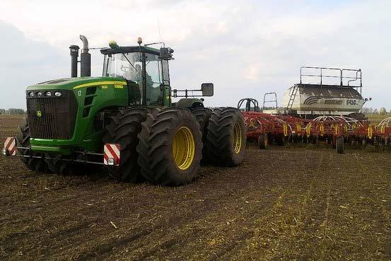 Wheat Planting in Russia -Town of Kastoroye, Kursk Region Russia (275 miles