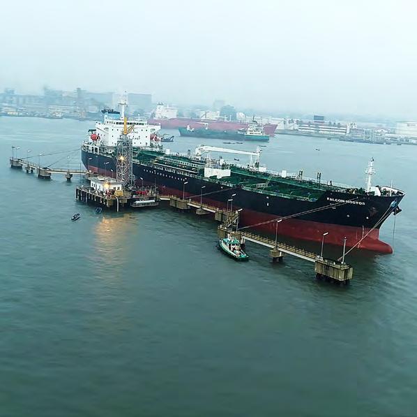 Jetty Services World class - ISPS Code Compliant Over 200,000 MT combines storage Berths up to 45,000 DWT vessels Improve